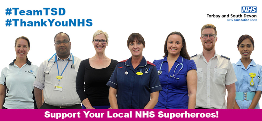 Photo: Support your local NHS superheroes