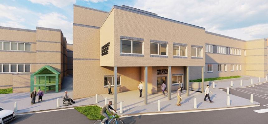 Image: Visual for the new theatres planned for Torbay Hospital