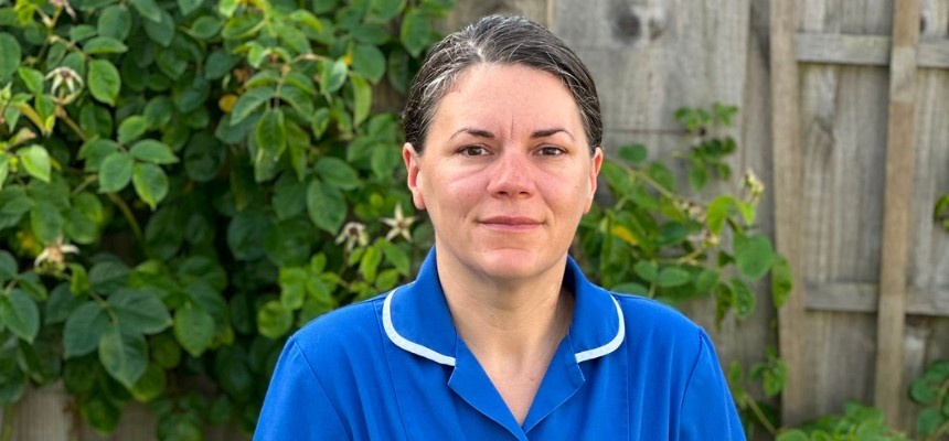 Bereavement midwife, Fay Martin