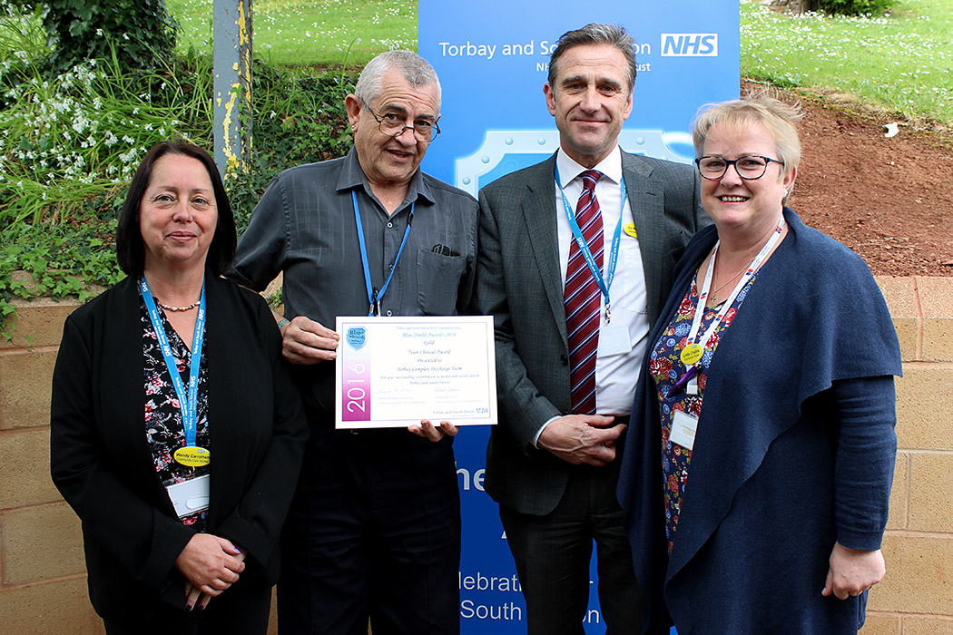 Complex Discharge Team with Rob Dyer (Medical Director) - Gold Team Clinical Award