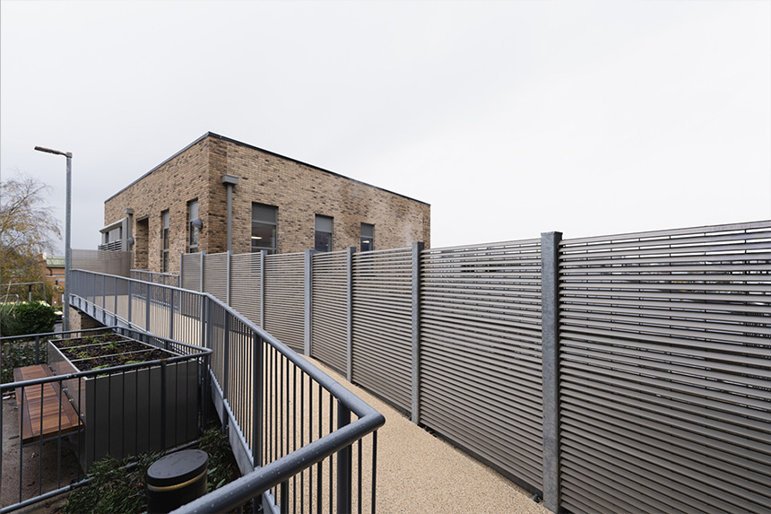 The new exterior building, part of the Emergency Department building upgrade.