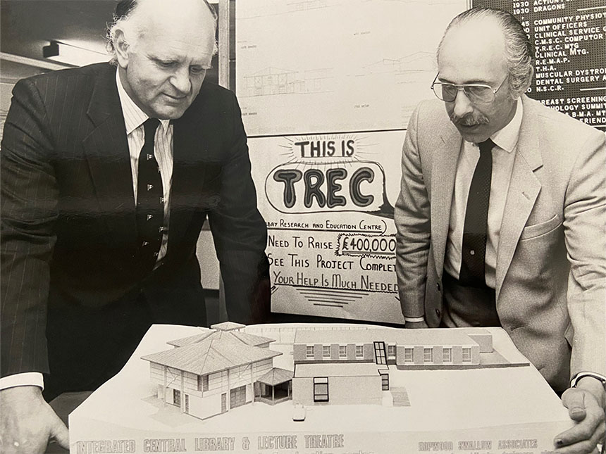 Photo: 1990 TREC construction